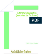 Bibliografia: Literatura Recreativa