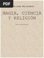 Magia, Ciencia y Religión. Bronislaw Malinowski. Traducción