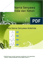 Tata Nama Senyawa Aldehida Dan Keton