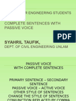 TOEFL-4 - Review Passive Voice
