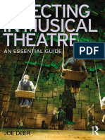 Directing in Musical Theatre An Essentia