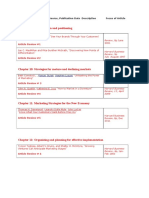 Differentiation and positioning: Discovering New Points of Differentiation