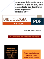Bibliologia - Aula 01