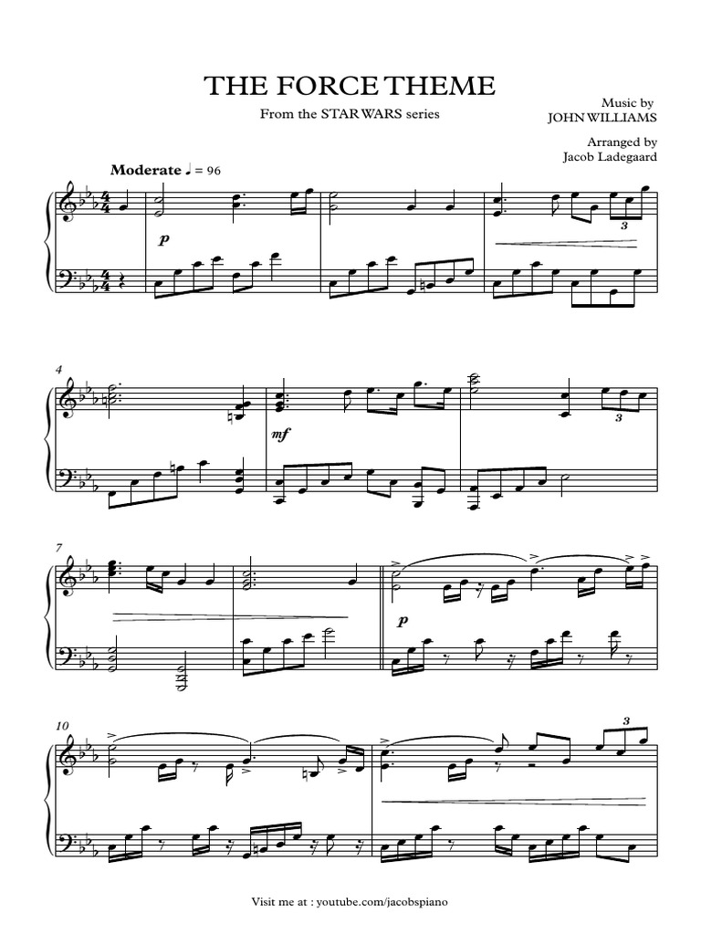 The Force Theme PDF | PDF | Loisirs