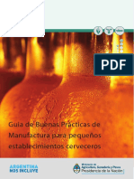 Guia de Buenas Practicas - Fabricacion de Cerveza PDF