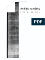 Analisis Numerico - Burden & Faires - 7ma Edición PDF