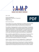 RAMP SR-167 Phasing Study Comment Letter - 2010