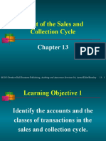 Audit of The Sales and Collection Cycle