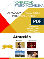 Atracción y Relaciones Interpersonales