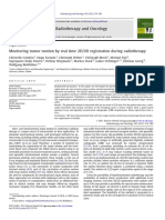 Monitoring Tumor Motion by Real Time 2D-3D Registration During Radiotherapy