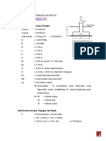 Perencanaan Pondasi Foot Plat