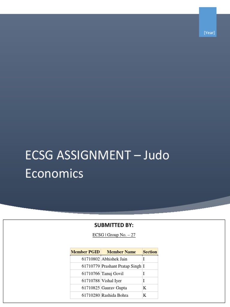 Judo Economics PDF Economic Institutions Profit (Economics)