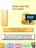 Costing and The Value Chain