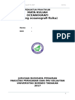 Modul PRAKTIKUM Oceanografi