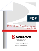 EW/MA Advisory Procedures Manual/ User Guide: 7001 Weston Parkway, Suite 200 Cary, North Carolina 27513