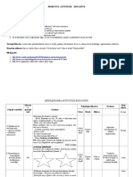 Proiect Activitate Educativa Fericirea