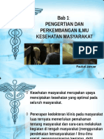 Bab 1 Pengertian Kesehatan Masyarakat