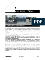 Toxic Pollution: Background: Greenpeace