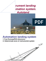 Instrument Landing Automation System. Autoland