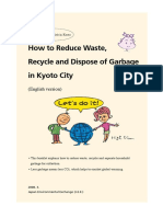 How To Reduce Waste, Recycle and Dispose of Garbage in Kyoto City