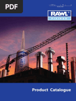 Product Catalogue: Rawlplug LTD