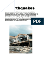 Earthquakes