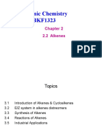 Organic Chemistry BKF1323: 2.2 Alkenes