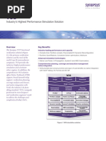 Industry's Highest Performance Simulation Solution: Key Benefits