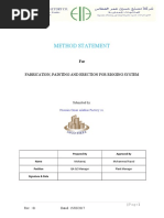 Method Statement For Rigging System Rev-01