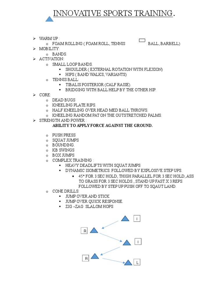Innovative Sports Training Guide | PDF | Anatomical Terms Of Motion ...