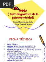 test psicomotricidad