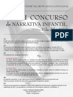 Xxxvi Concurso Narrativa Infantil 2017 - Castellano & Valenciano