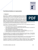 IFS Food Defense Implementation Guidelines Jan 2012 English