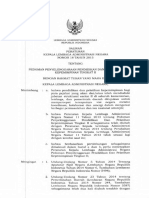 Salinan Perkalan Nomor 18 Tahun 2015 Tentang Pedoman Penyelenggaraan Diklatpim TK - II PDF