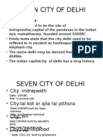 Seven City of Delhi