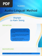 TSLB3033-Audiolingualism