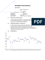 Modelo de Informe