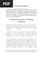 Processo Histórico