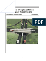 Application of Geophysical Methods To Highway Related Problems