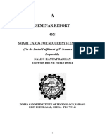 Seminar Report ON: Smart Cards For Secure System Access