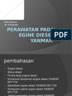 Perawatan Pada Egine Diesel YANMAR