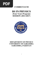 Scheme of Study BS 2013 (120613) - Last