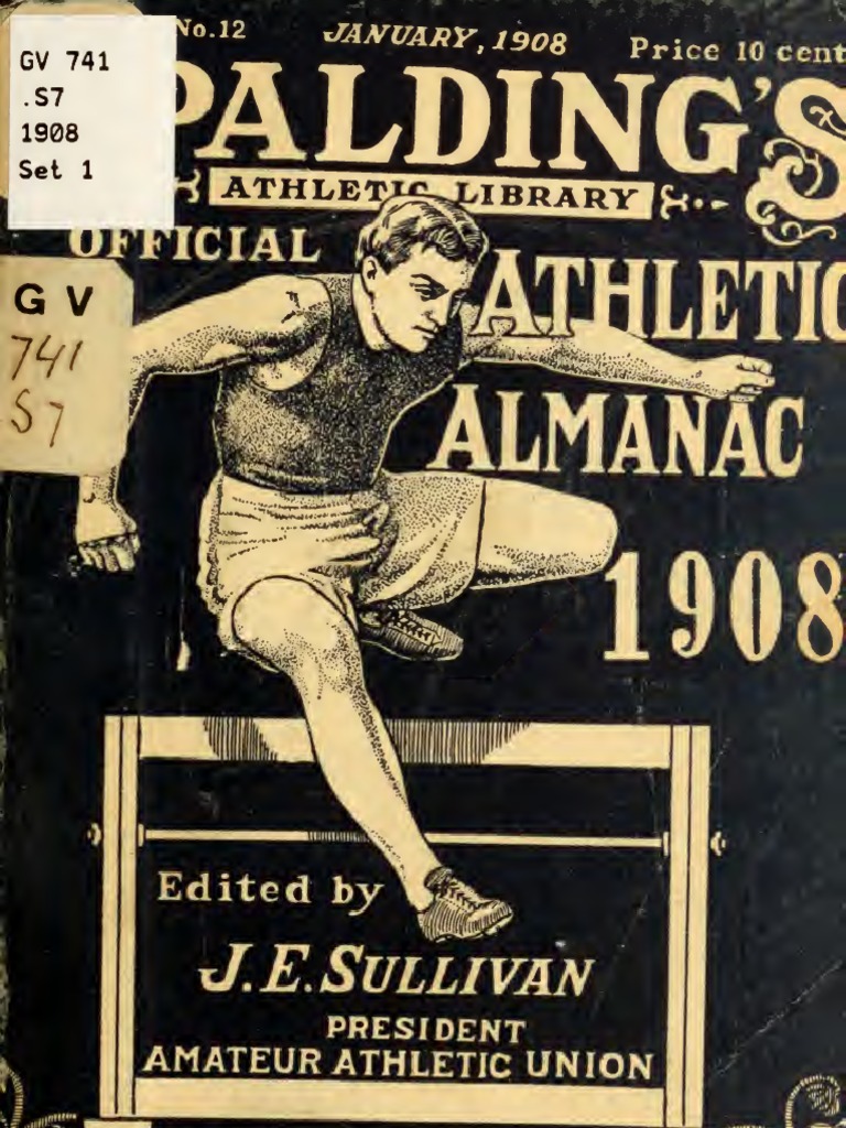 (1908) Spalding Official Athletic Almanac PDF Athletic Sports Leisure photo photo