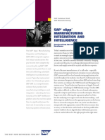 SAP Xapp Manufacturing Intergration and Intelligence - Solution Brief (US Letter) PDF