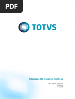 Integração RM Reports x Protheus