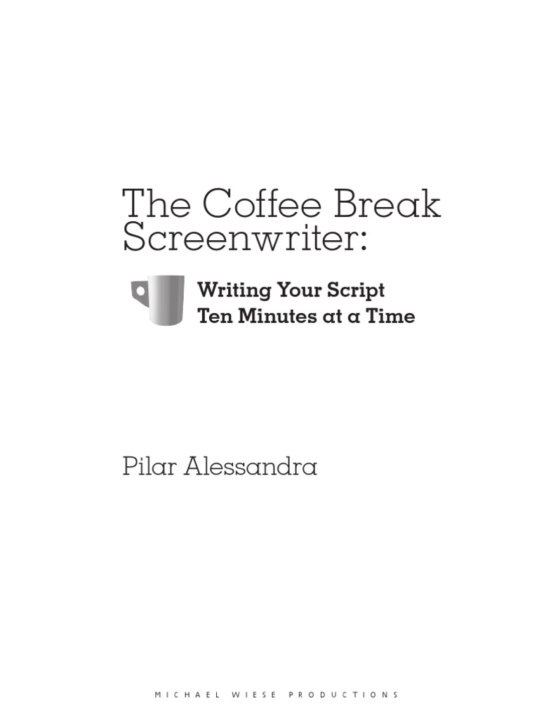 PDF Sample Coffee Break Screenwriter Sample Download Free PDF Tin