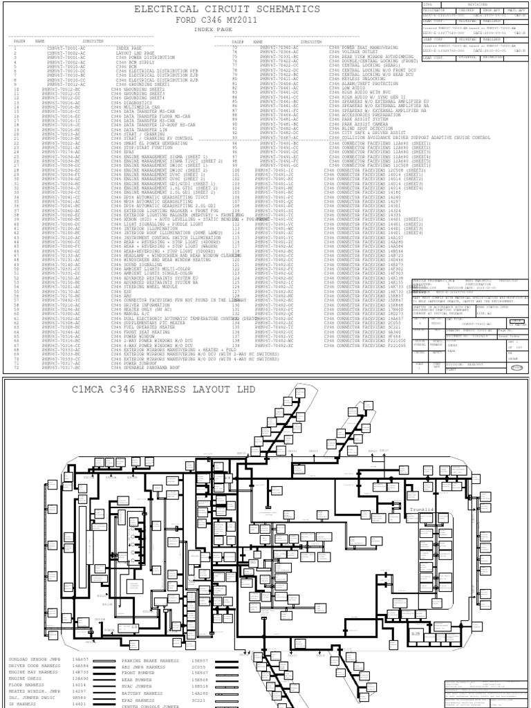 Focus 2011 Wiring | Lighting | Airbag