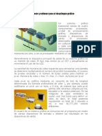 1.2 Dispositivos de Hardware y Software para El Despliegue Gráfico.