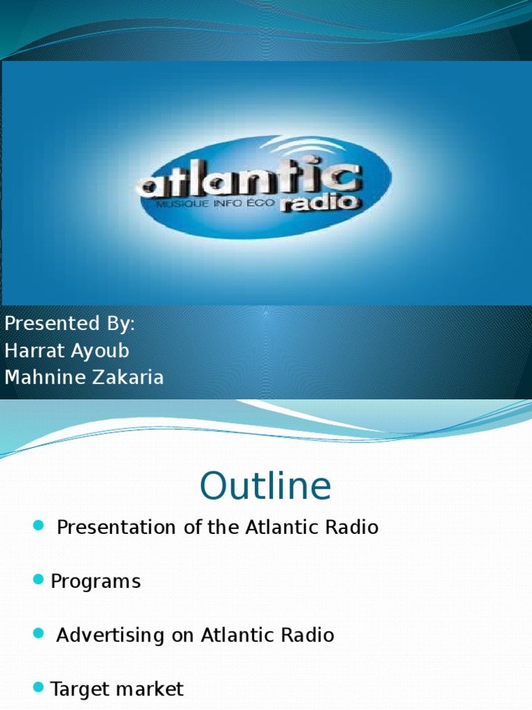 Overview of Atlantic Radio Programs | PDF