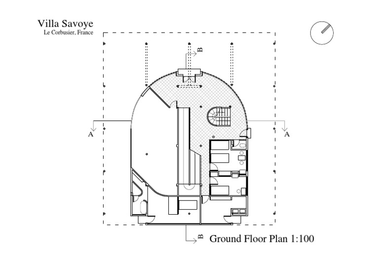 Ground Floor Plan 1100 A3